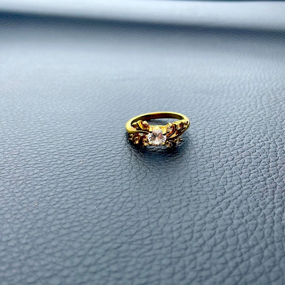 14k gold plated bronze